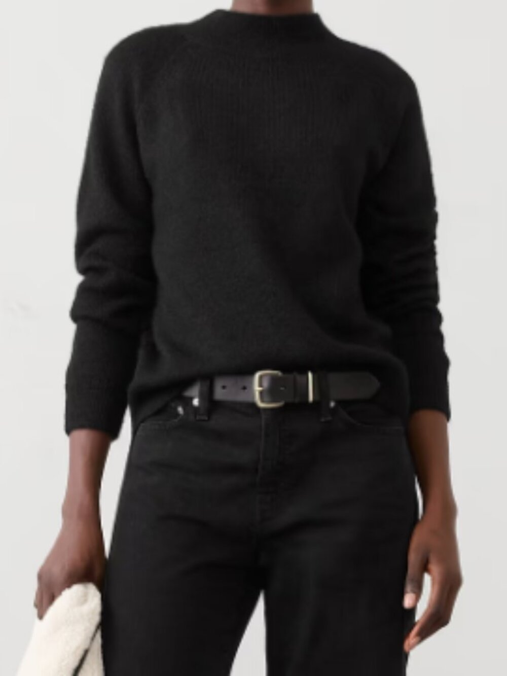 Black Pullover Sweater